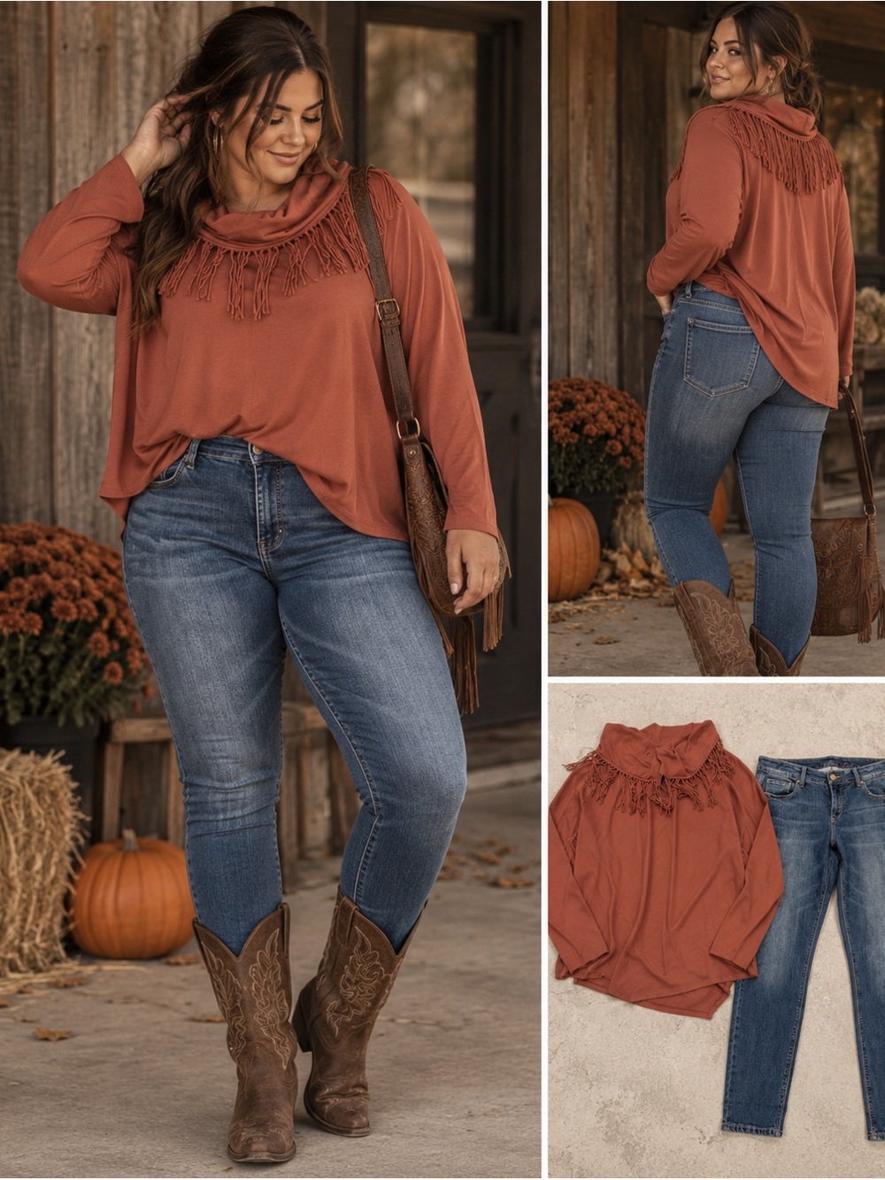 Seven7 Luxe Skinny Jeans Size 16 Western Cowgirl Medium Wash Denim